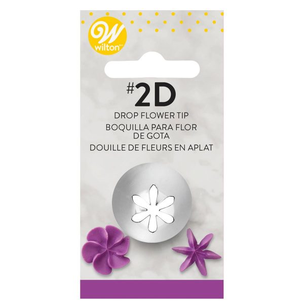 Wilton Beccuccio Decorativo N.2D Fiore a Goccia Cardato