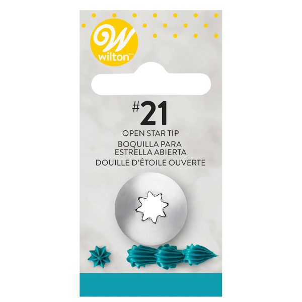 Wilton Beccuccio Decorativo N.021 Stella Aperta Cardato
