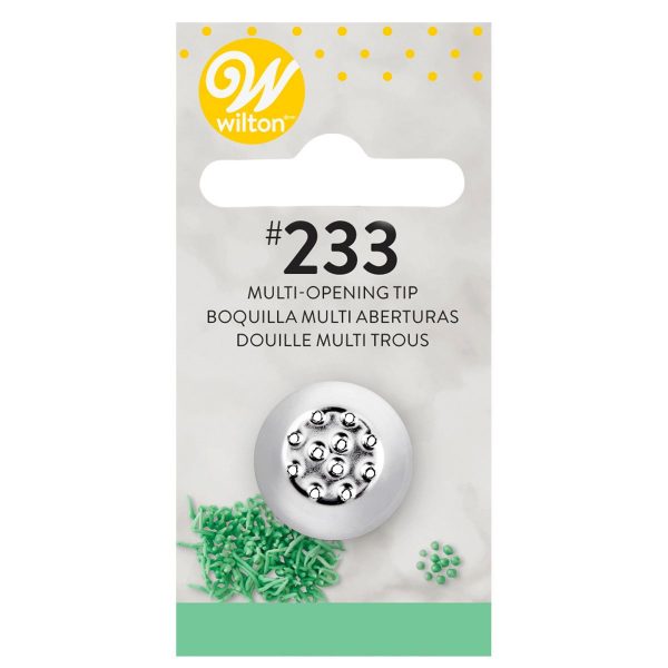 Wilton Beccuccio Decorativo #233 Multi-aperto Cardato