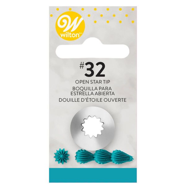 Wilton Beccuccio Decorativo N.032 Stella Aperta Cardato