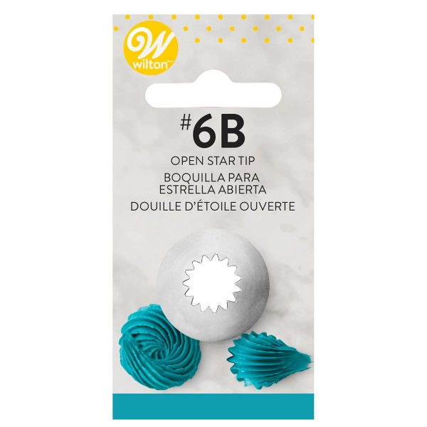 Wilton Beccuccio Decorativo N.6B Stella Aperta Cardato