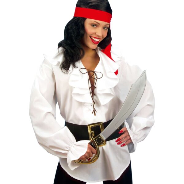 Camicia da Pirata Bianca