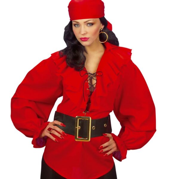 Camicia da Pirata Rossa