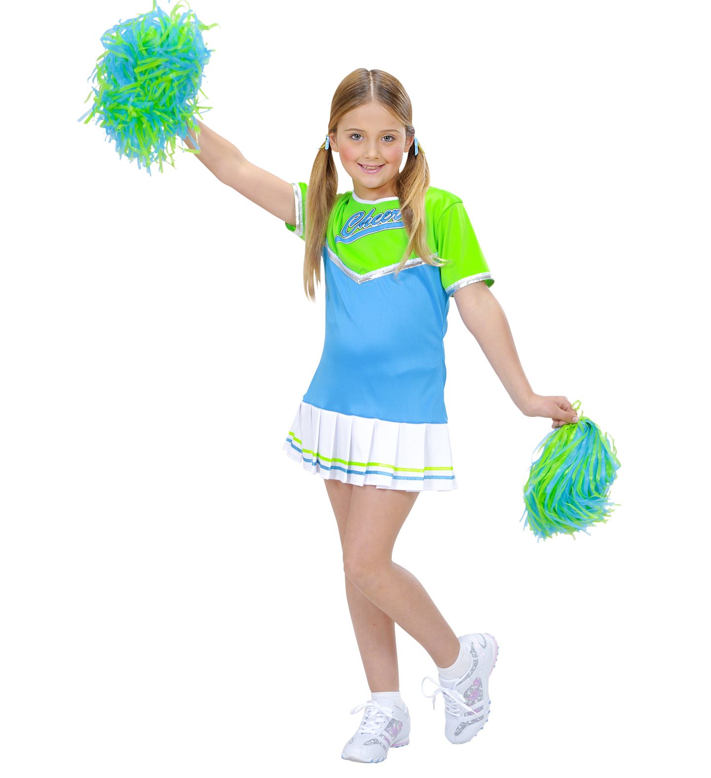 Costume da Cheerleader Colori Assortiti - Fantaparty.it