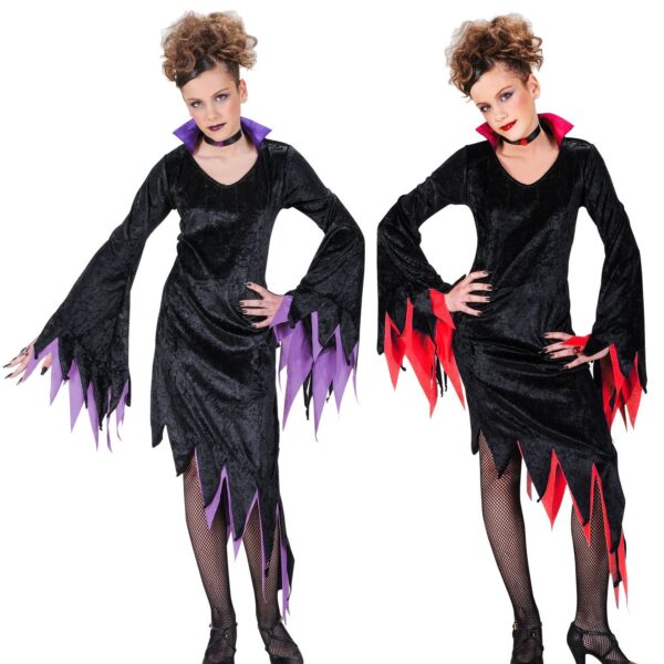Costume da Strega Rossa o Viola