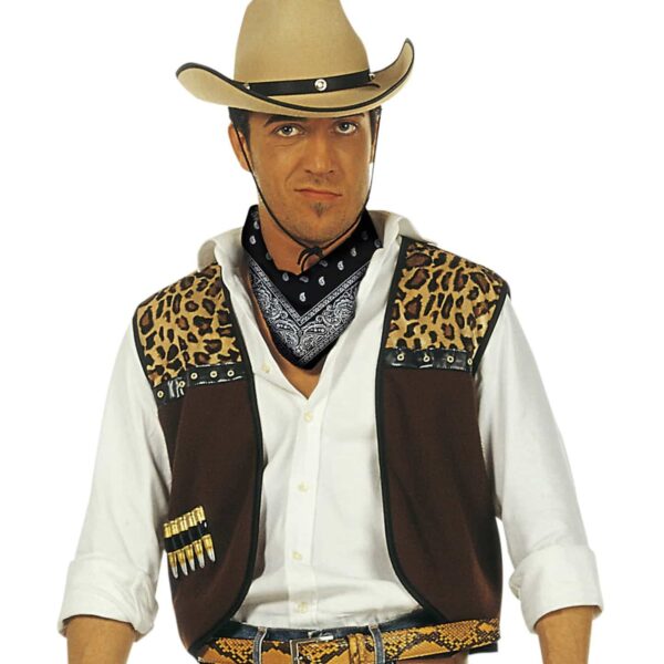Gilet da CowBoy con Bandana