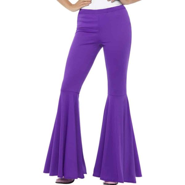 Pantalone a Zampa D'elefante Viola