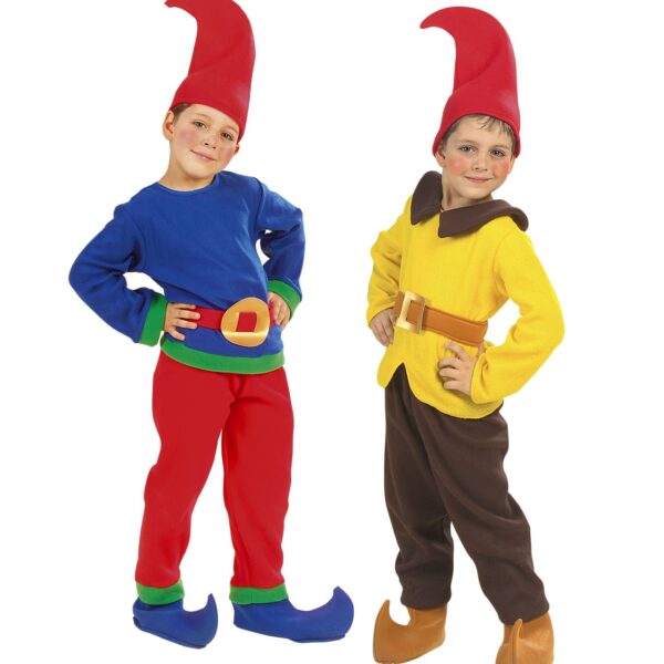 Costume da Gnomo Colori Assortiti