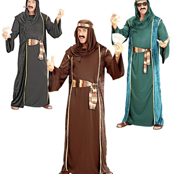 Costume da Sceicco Colori Assortiti