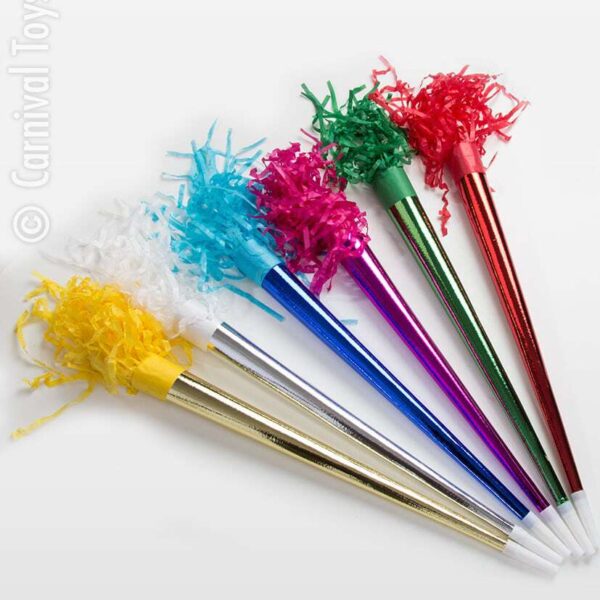 Trombette Metallizzate Colorate 50cm.