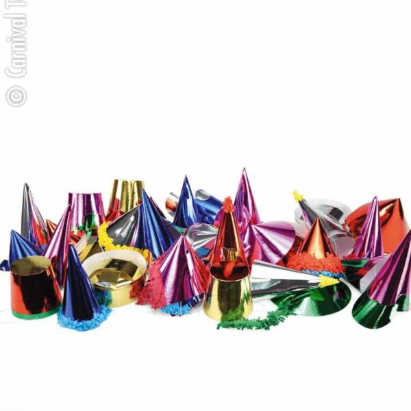 Cappellini in Carta Medi Metallizzati