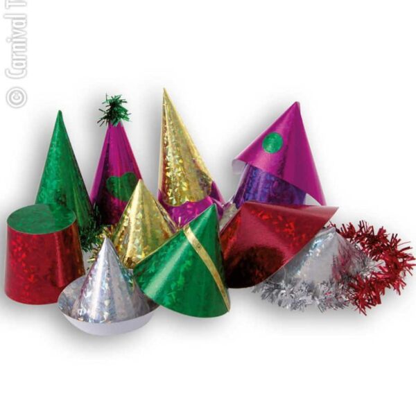 Cappellini in Carta Mignon Metallizzati