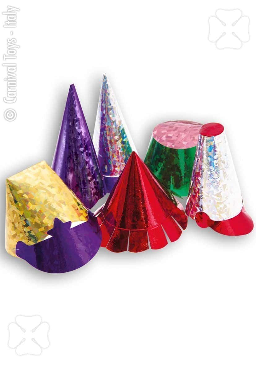 Cappellini in Carta Medi Metallizzati