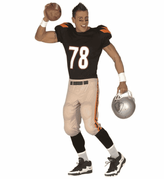 Costume da Giocatore di Football