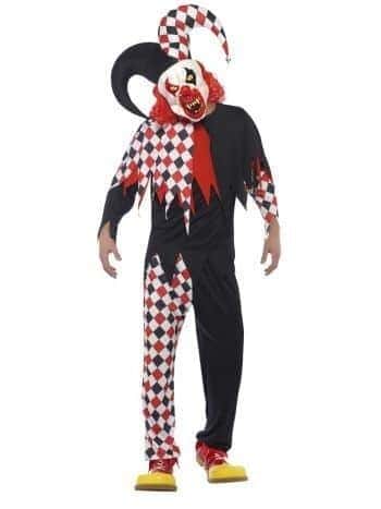 Costume da Crazed Clown Malvagio