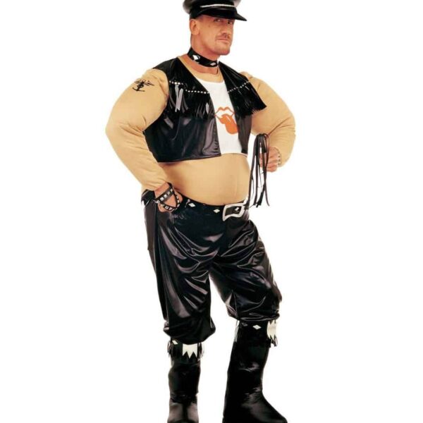 Costume da Rocker Grasso