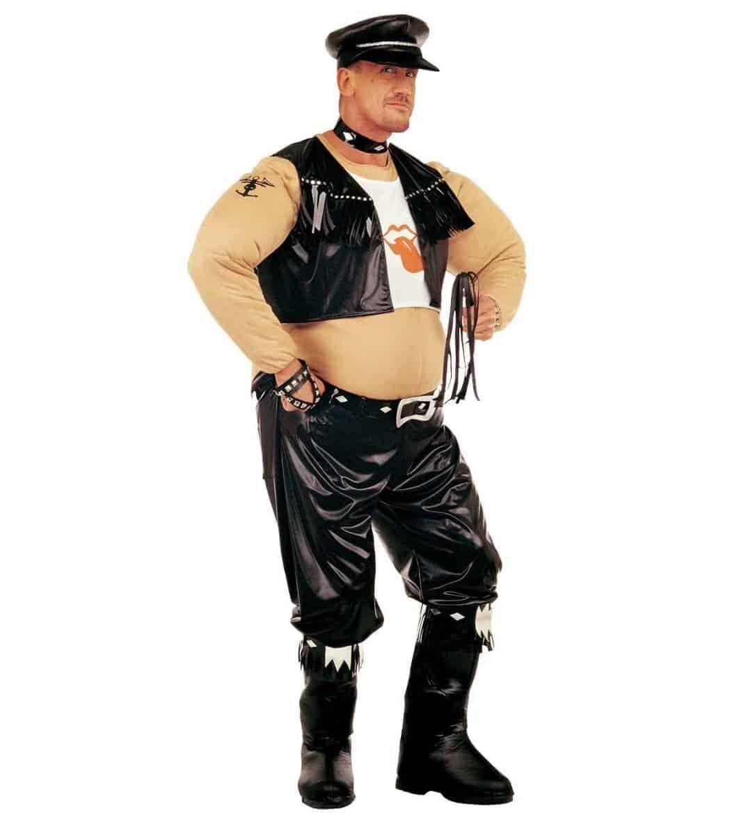 Costume da Rocker Grasso