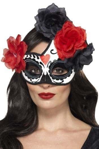Maschera da Teschio Messicano a Mezza Luna