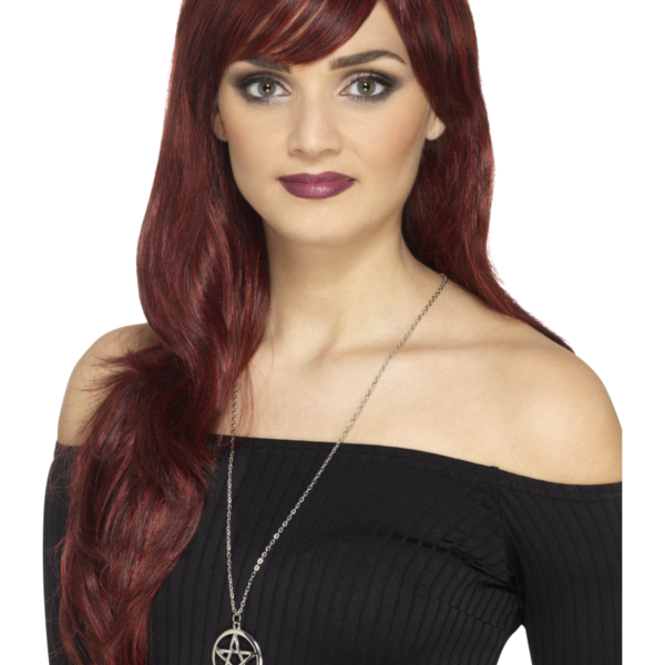 Collana con Medaglione Gotico Pentacolo