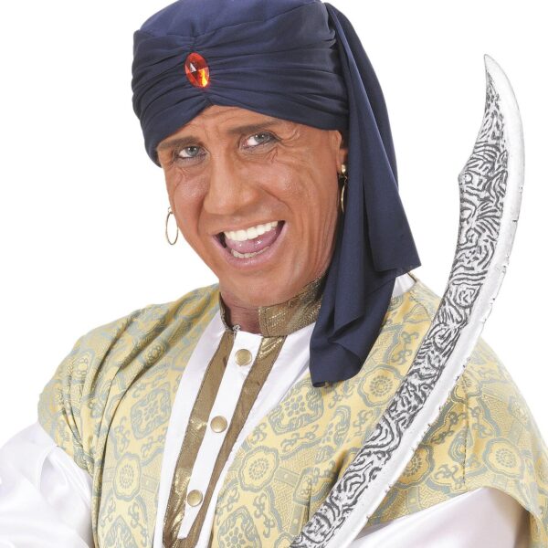 Turbante Arabo Blu