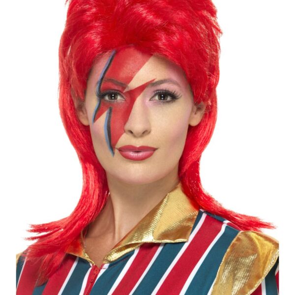 Parrucca Rossa da Space Superstar