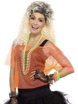 Top Arancione Fluorescente