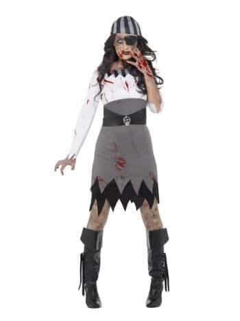 Costume da Piratessa Zombie