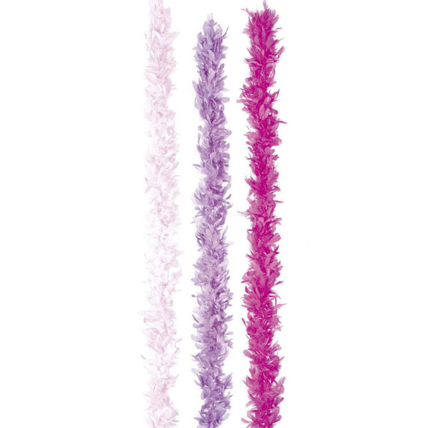 Boa Piume e FIli di Lamè Colori Assortiti