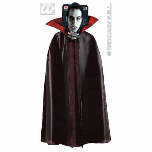 Mantello Nero con Collare