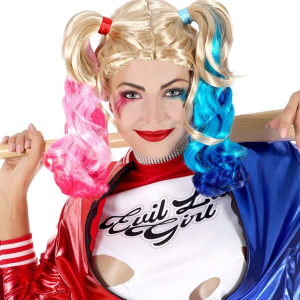 Parrucca Bionda da Harley Queen
