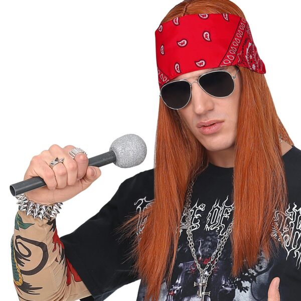 Parrucca Rossa Lunga Liscia