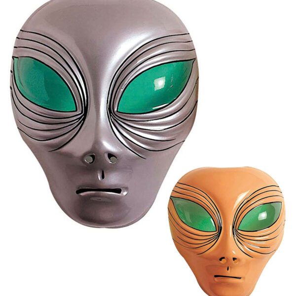 Maschera da Alieno Colori Assortiti