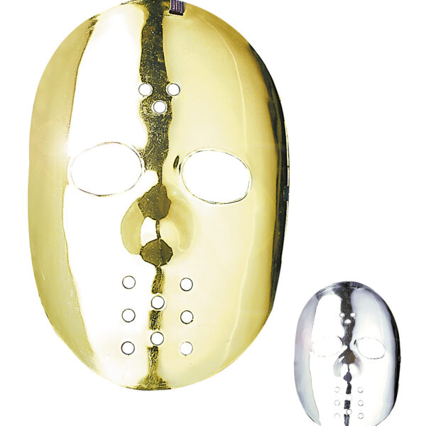 Maschera Metallizzata da Hockey Colori Assortiti