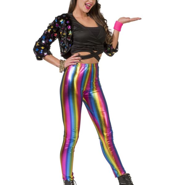 Leggings Arcobaleno in Spandex