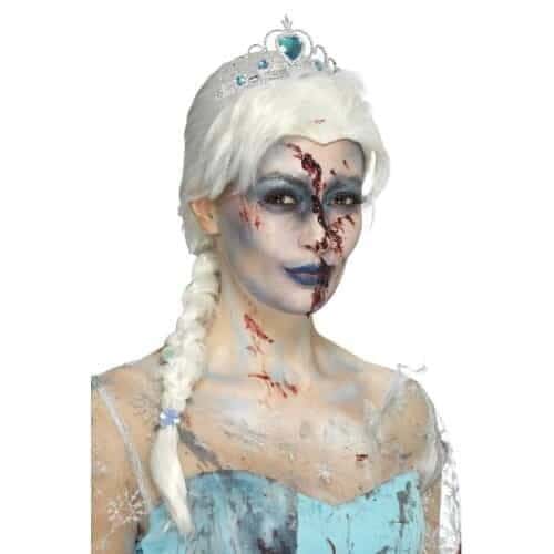 Parrucca Bianca da Elsa Zombie