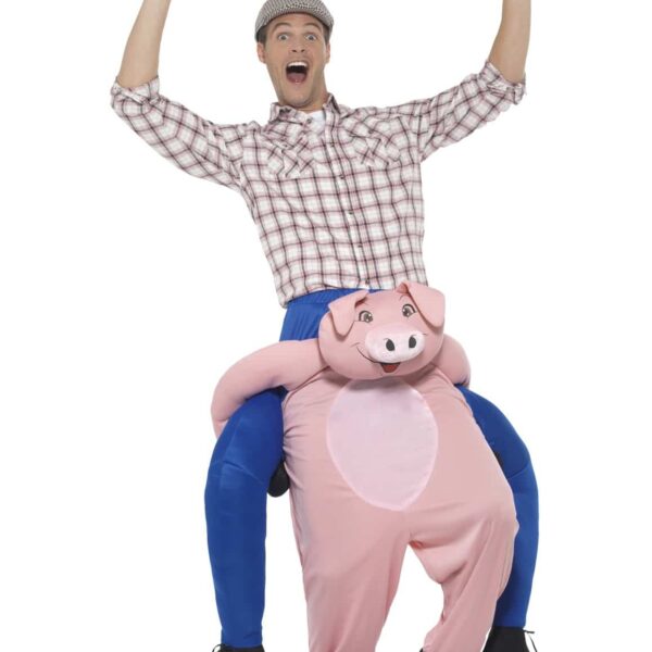 Costume Uomo a Cavallo di un Maiale