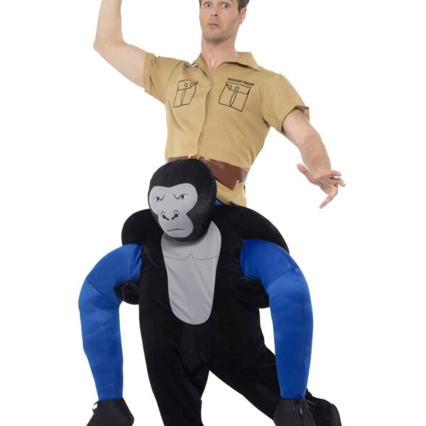 Costume Uomo a Cavallo di un Gorilla