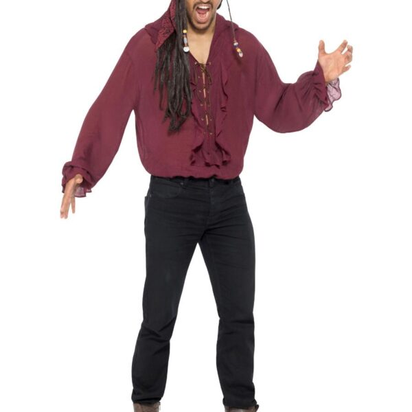 Camicia Rossa da Pirata