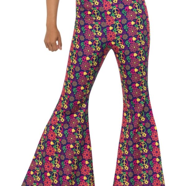 Pantalone a Zampa di Elefante Multicolore