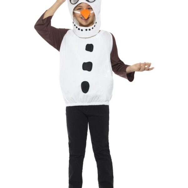 Costume da Pupazzo di Neve 3D
