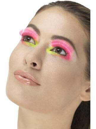 Ciglia Finte Rosa Fluorescenti