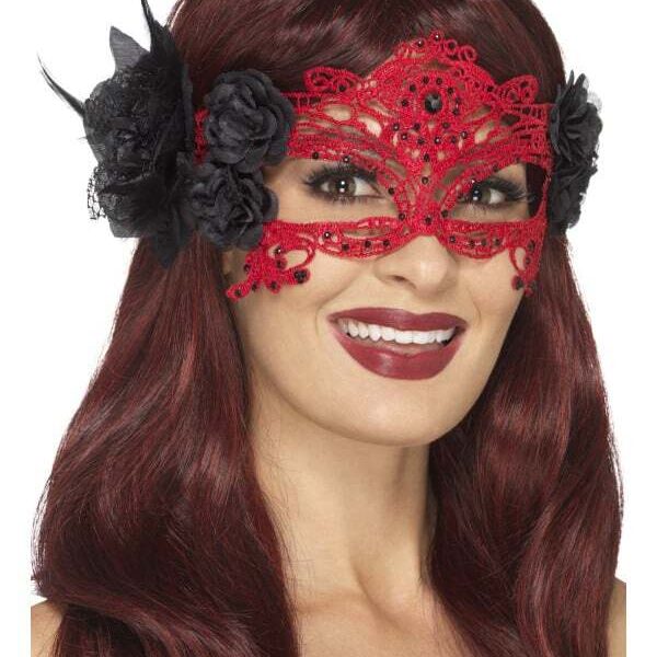 Maschera Rossa da Strega in Pizzo
