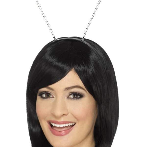 Cerchietto con Antenne Dorate