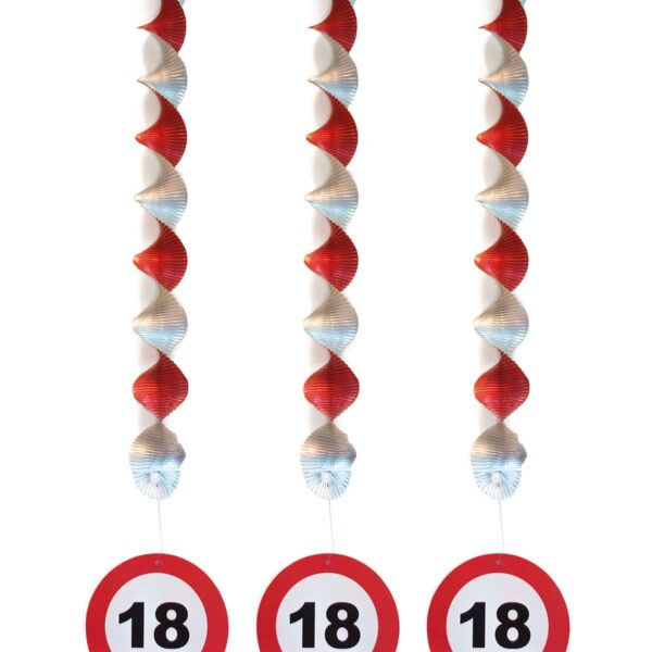 Festone Pendenti Numero Limite 18