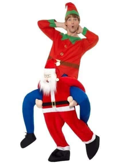 Costume Uomo a Cavallo di Babbo Natale