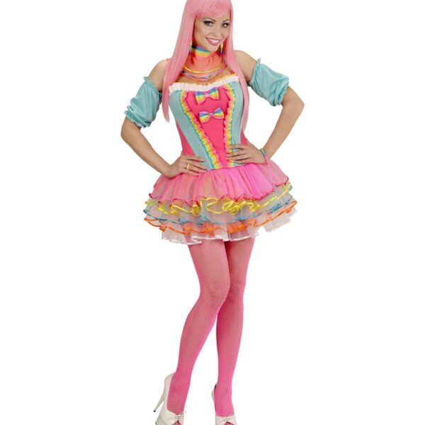 Costume da Clown Arcobaleno