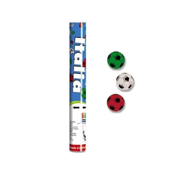 Sparacoriandoli Italia Sagomato a Forma di Pallone da Calcio