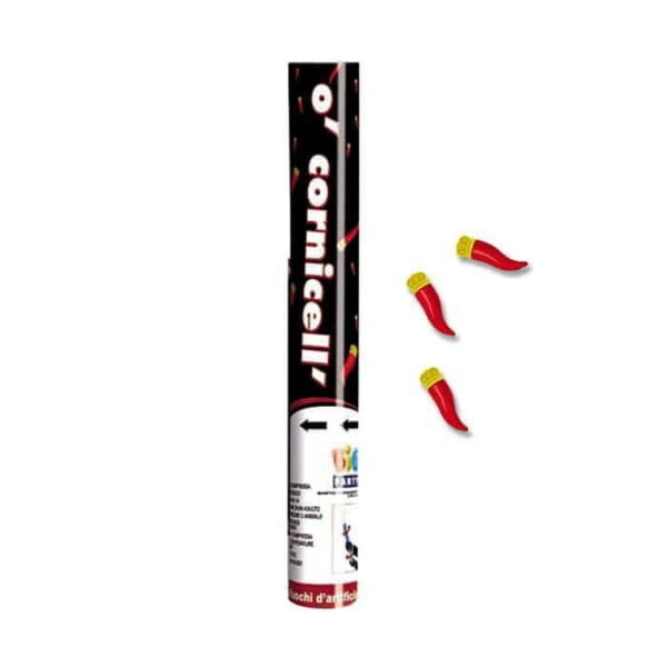 Sparacoriandoli Sagomato Portafortuna Corno Rosso
