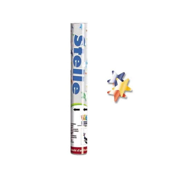 Sparacoriandoli Sagomato Stelle Multicolore Metallizzate