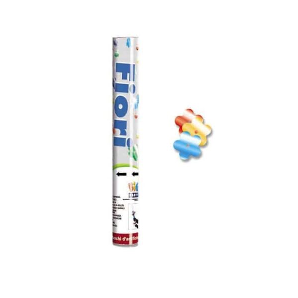 Sparacoriandoli Sagomato Fiori Multicolore Metallizzati